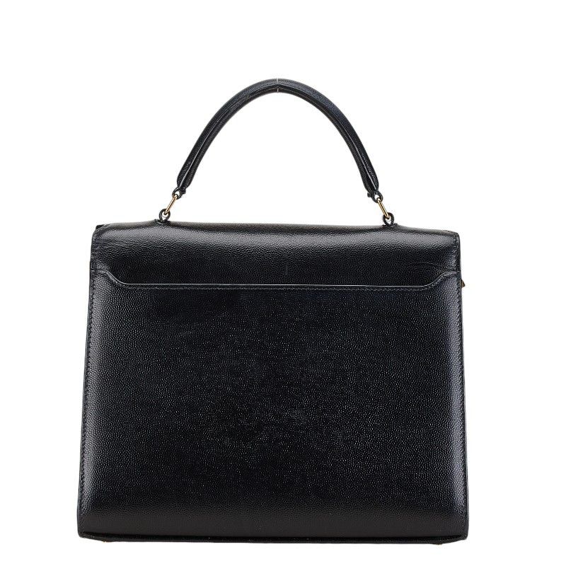 Yves Saint Laurent Yves Saint Laurent Yves Saint Laurent Cassandra Top Handle Medium Leather Handbag 623931 Leather Handbag 623931 in Very Good Condition Size ONE SIZE - 4 Thumbnail
