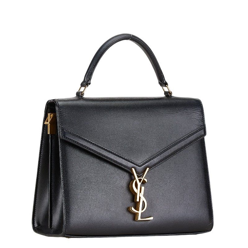 Yves Saint Laurent Yves Saint Laurent Yves Saint Laurent Cassandra Top Handle Medium Leather Handbag 623931 Leather Handbag 623931 in Very Good Condition Size ONE SIZE - 3 Thumbnail