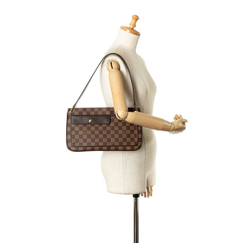 Louis Vuitton Louis Vuitton Louis Vuitton Damier Aubagne Shoulder Bag N51129 PVC Leather Canvas Crossbody Bag N51129 in Very Good Condition Size ONE SIZE - 8 Thumbnail