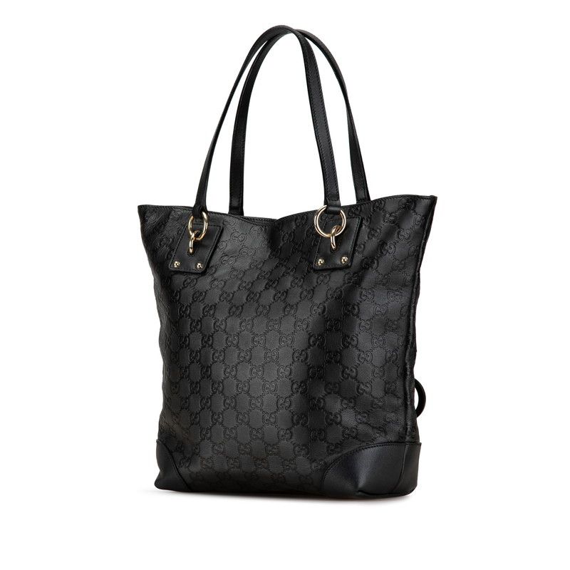 Gucci Gucci Gucci Leather Guccissima Interlocking G Tote Bag 247237 Leather Tote Bag 247237 in Great Condition Size ONE SIZE - 2 Thumbnail