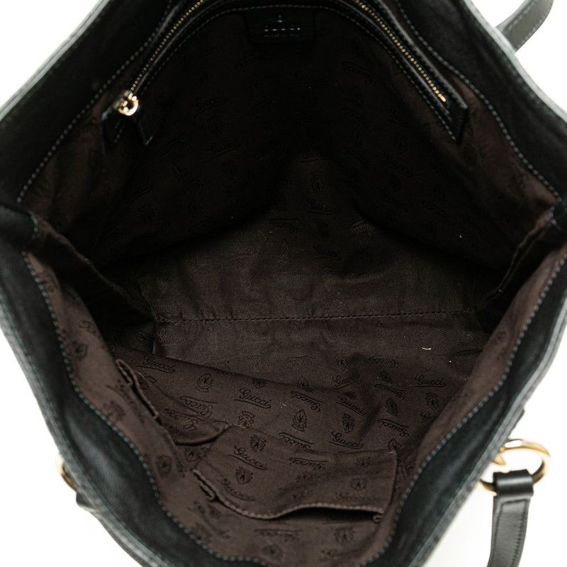 Gucci Gucci Gucci Leather Guccissima Interlocking G Tote Bag 247237 Leather Tote Bag 247237 in Great Condition Size ONE SIZE - 5 Thumbnail