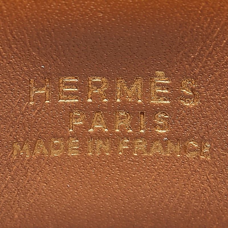 Hermes Hermes Hermes Medor Leather Gold Plated Bracelet Leather Bangle in Very Good Condition Size ONE SIZE - 4 Thumbnail