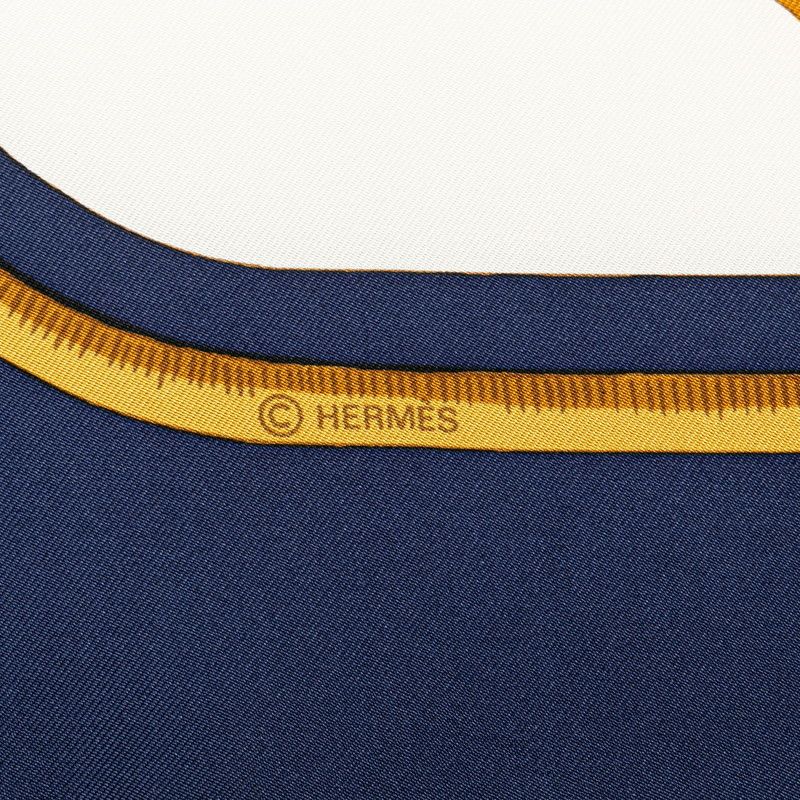 Hermes Hermes Hermes Silk Scarf Carré 90 TIGRE ROYAL Canvas Scarf in Very Good Condition Size ONE SIZE - 3 Thumbnail