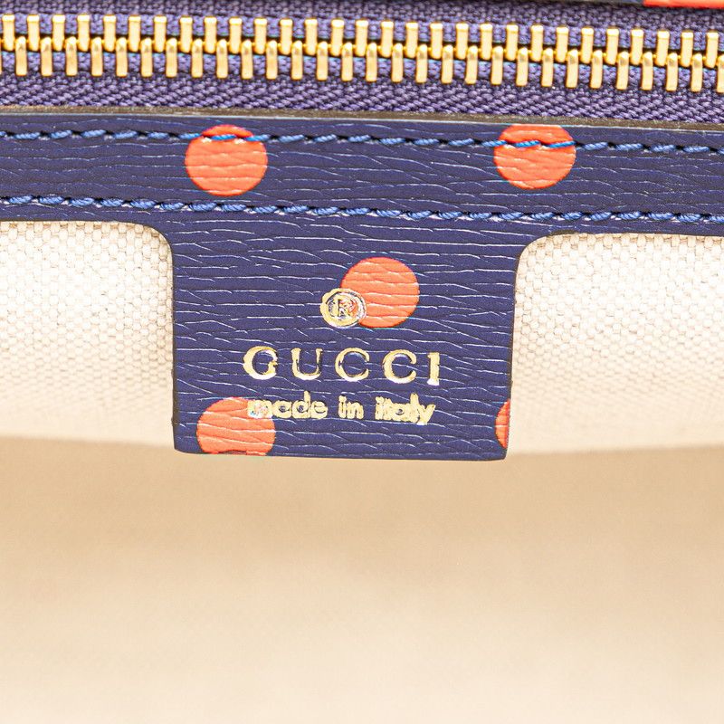 Gucci Gucci Gucci Leather Horsebit 1955 Polka Dot Small Handbag 621220 Leather Handbag 621220 in Great Condition Size ONE SIZE - 5 Thumbnail