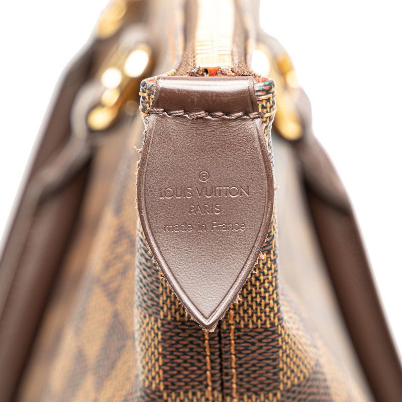 Louis Vuitton Louis Vuitton Louis Vuitton Damier Saleya MM Tote Bag N51182 Brown PVC Leather Canvas Tote Bag N51182 in Great Condition Size ONE SIZE - 5 Thumbnail
