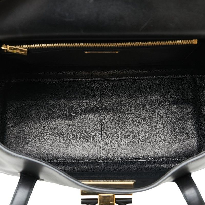 Salvatore Ferragamo Salvatore Ferragamo Salvatore Ferragamo Leather Gancini Tote Shoulder Bag Leather Tote Bag in Very Good Condition Size ONE SIZE - 5 Thumbnail