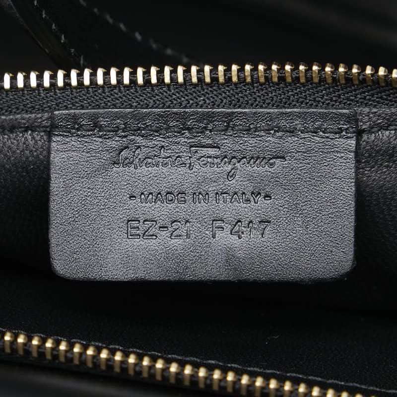 Salvatore Ferragamo Salvatore Ferragamo Salvatore Ferragamo Leather Gancini Tote Shoulder Bag Leather Tote Bag in Very Good Condition Size ONE SIZE - 8 Thumbnail