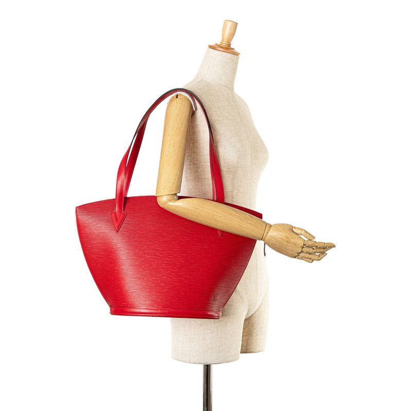 Louis Vuitton Louis Vuitton Louis Vuitton Leather Saint-Jacques Shopping Shoulder Bag Tote M52267 Leather Tote Bag M52267 in Great Condition Size ONE SIZE - 8 Thumbnail