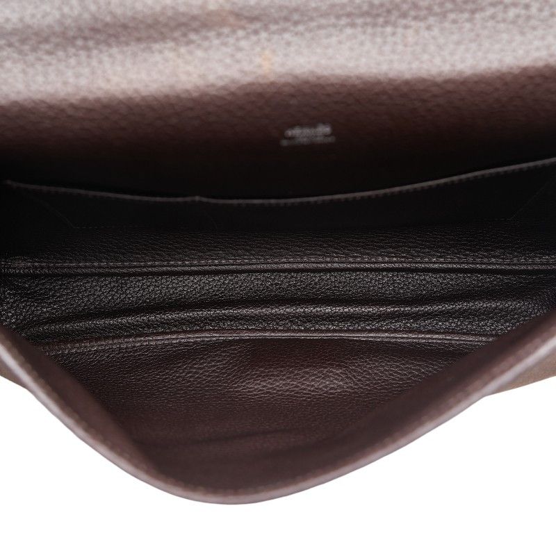 Hermes Hermes Hermes Victoria Messenger Canvas Leather Shoulder Bag Canvas Shoulder Bag in Very Good Condition Size ONE SIZE - 6 Thumbnail