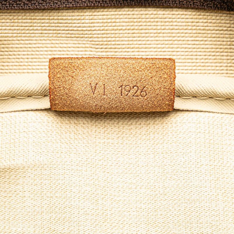 Louis Vuitton Louis Vuitton Louis Vuitton Monogram Deauville Handbag M47270 Brown PVC Leather Canvas Handbag M47270 in Very Good Condition Size ONE SIZE - 8 Thumbnail