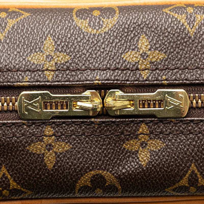 Louis Vuitton Louis Vuitton Louis Vuitton Monogram Deauville Handbag M47270 Brown PVC Leather Canvas Handbag M47270 in Very Good Condition Size ONE SIZE - 5 Thumbnail