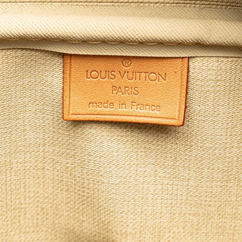Louis Vuitton Louis Vuitton Louis Vuitton Monogram Deauville Handbag M47270 Brown PVC Leather Canvas Handbag M47270 in Very Good Condition Size ONE SIZE - 7 Thumbnail
