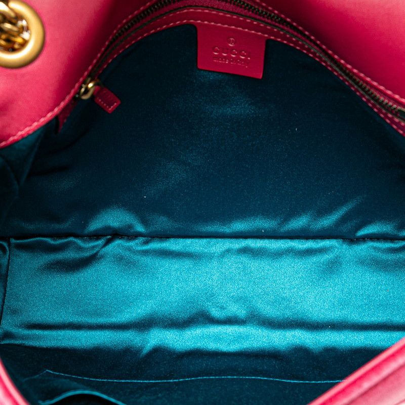Gucci Gucci Gucci GG Marmont Blind for Love Embroidered Velvet Leather Chain Shoulder Bag 443496 Canvas Shoulder Bag 443496 in Great Condition Size ONE SIZE - 4 Thumbnail