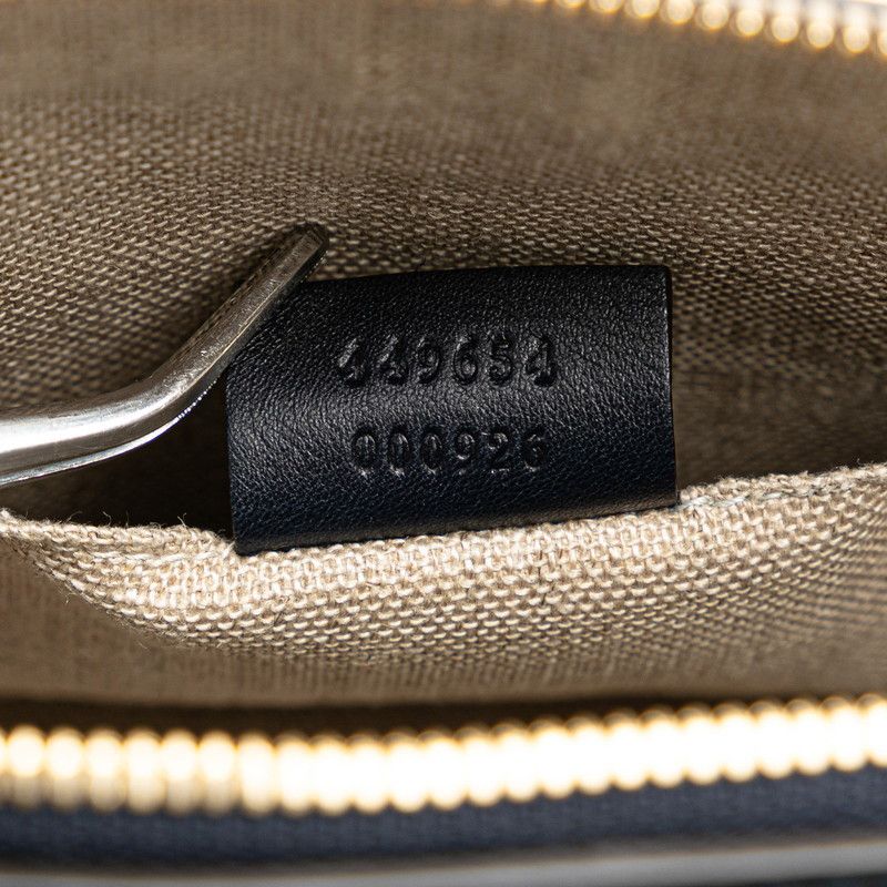Gucci Gucci Gucci Microguccissima 2WAY Leather Handbag Shoulder Bag Leather Handbag 449654 in Very Good Condition Size ONE SIZE - 9 Thumbnail