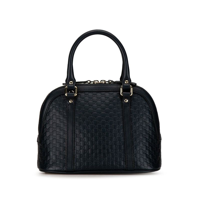 Gucci Gucci Gucci Microguccissima 2WAY Leather Handbag Shoulder Bag Leather Handbag 449654 in Very Good Condition Size ONE SIZE - 4 Thumbnail