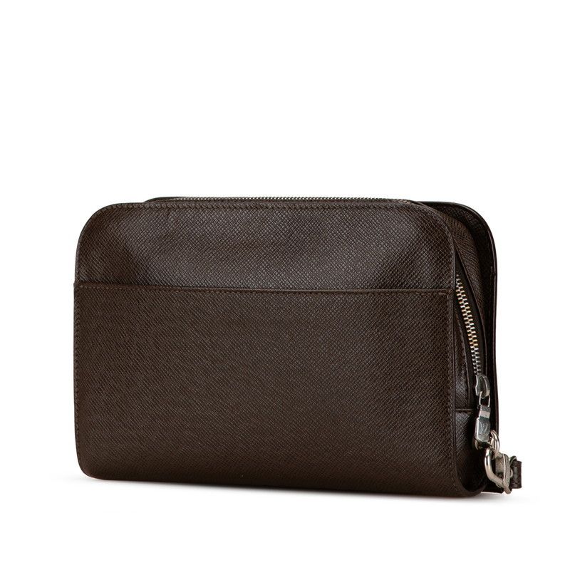 Louis Vuitton Louis Vuitton Louis Vuitton Taiga Baikal Leather Clutch Bag M30188 Leather Clutch Bag M30188 in Great Condition Size ONE SIZE - 2 Thumbnail