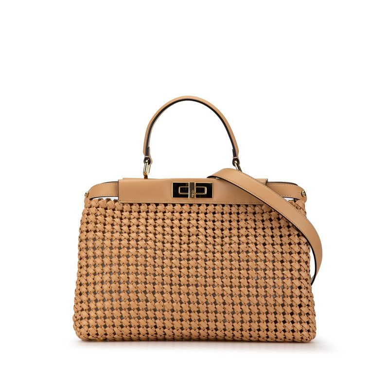 Fendi Fendi Fendi Peekaboo Regular Leather Handbag 8BN290 Leather Handbag 8BN290 in Great Condition Size ONE SIZE - 2 Thumbnail