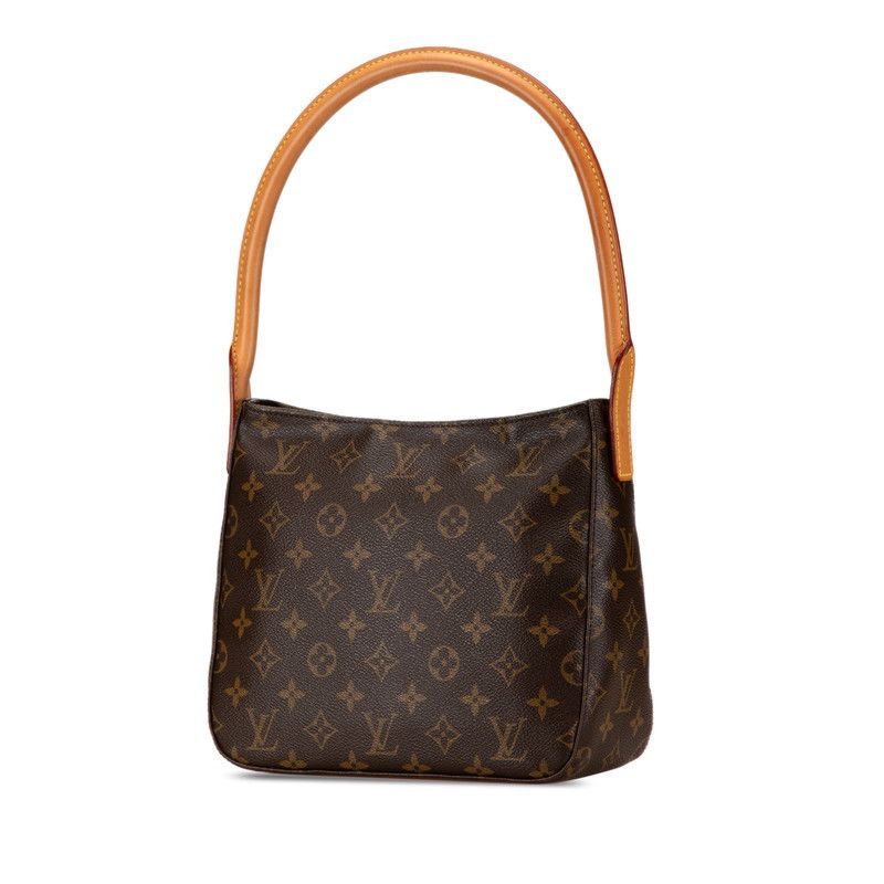 Louis Vuitton Louis Vuitton Louis Vuitton Monogram Looping MM Shoulder Bag M51146 Brown PVC Leather Canvas Shoulder Bag M51146 in Very Good Condition Size ONE SIZE - 2 Thumbnail