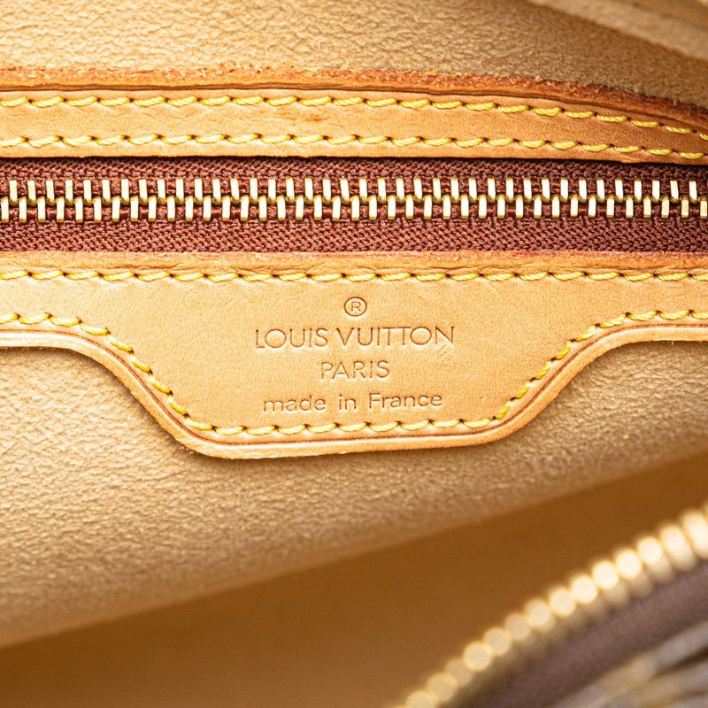 Louis Vuitton Louis Vuitton Louis Vuitton Monogram Looping MM Shoulder Bag M51146 Brown PVC Leather Canvas Shoulder Bag M51146 in Very Good Condition Size ONE SIZE - 6 Thumbnail