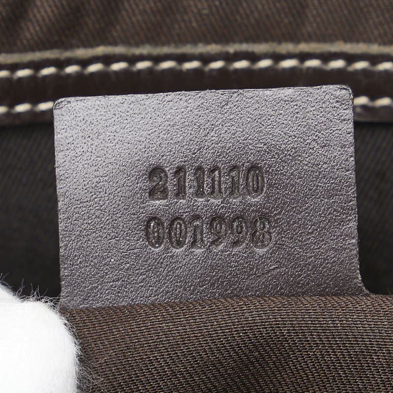 Gucci Gucci Gucci GG Supreme PVC Leather Waist Bag 211110 Canvas Belt Bag 211110 in Very Good Condition Size ONE SIZE - 9 Thumbnail