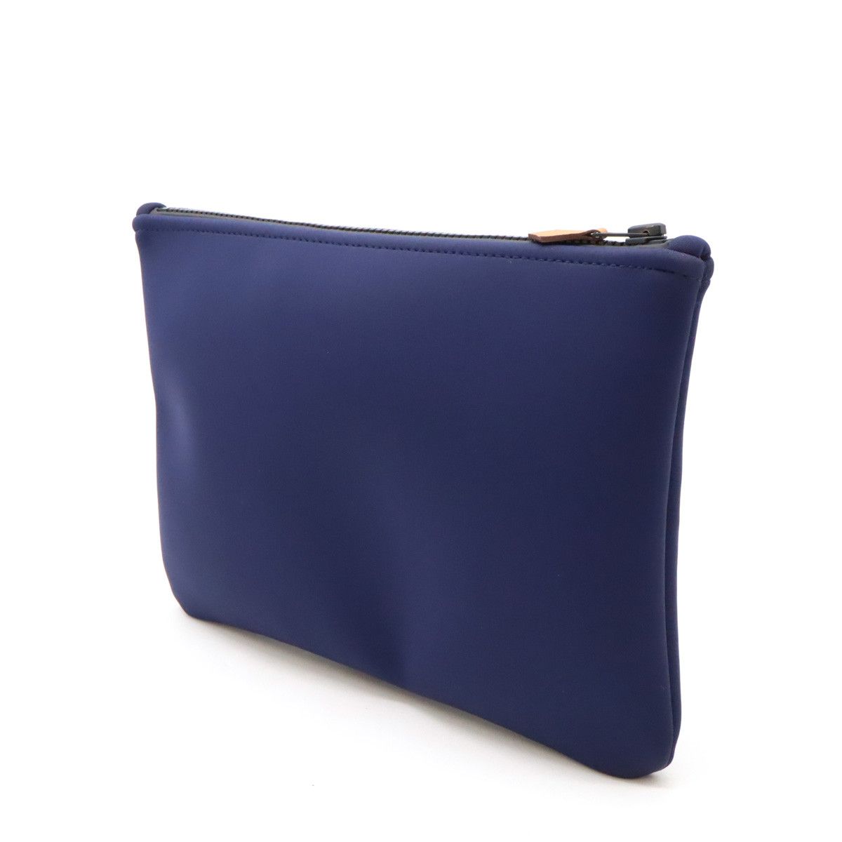 Hermes Hermes Neobain Flat MM Multi Pouch Clutch Bag Dark Navy Canvas Clutch Bag in Pristine Condition