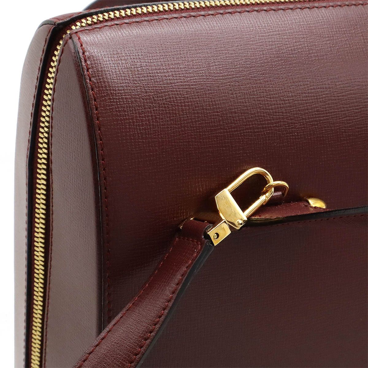 Cartier Cartier Cartier Leather 2WAY Handbag Tote Shoulder Bag Leather Handbag L1000217 in Great Condition Size ONE SIZE - 7 Thumbnail