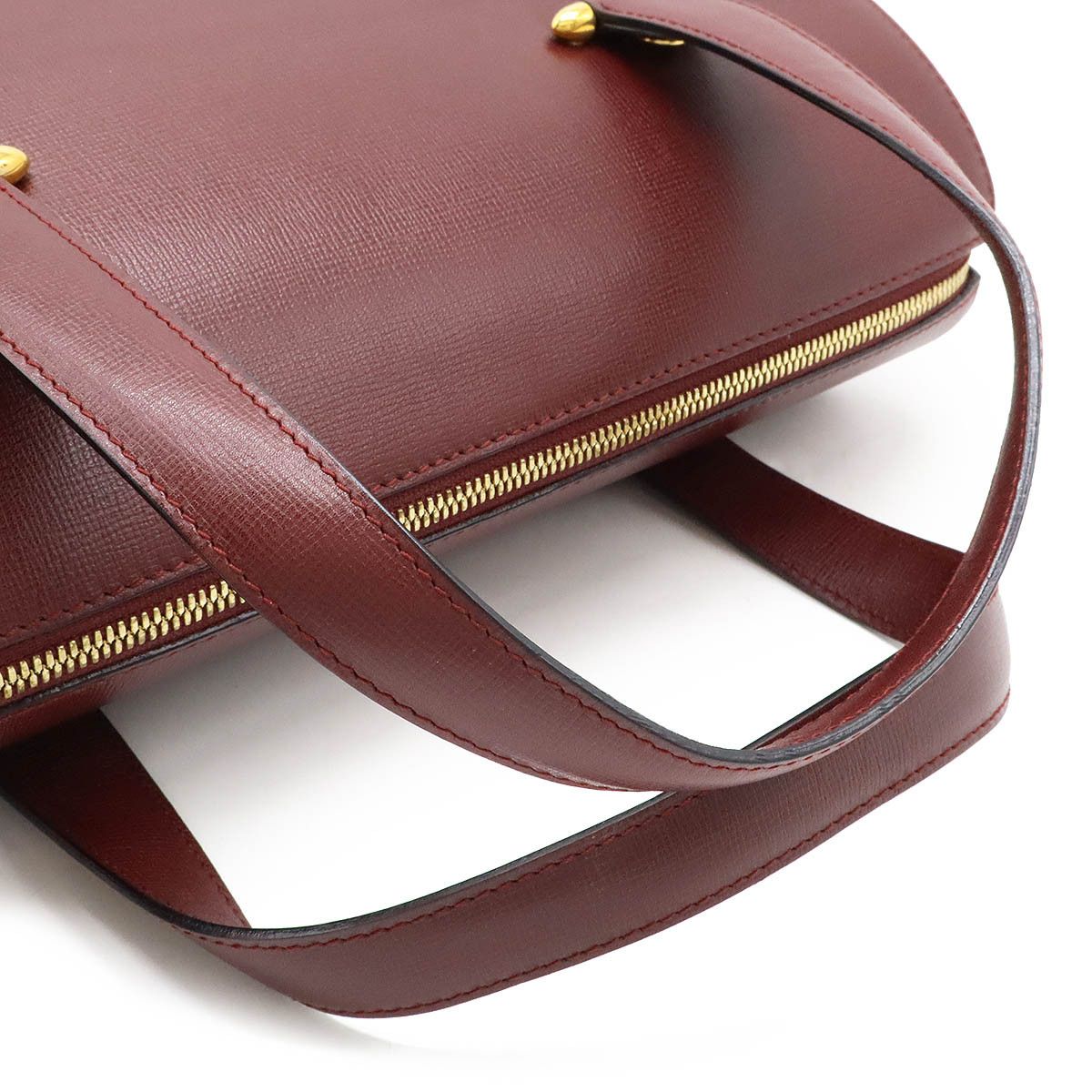 Cartier Cartier Cartier Leather 2WAY Handbag Tote Shoulder Bag Leather Handbag L1000217 in Great Condition Size ONE SIZE - 4 Thumbnail