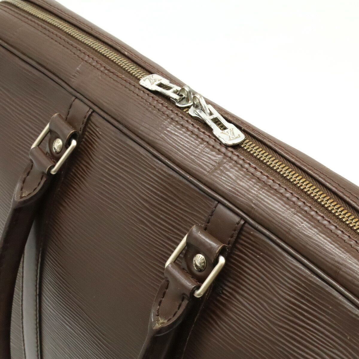 Louis Vuitton Louis Vuitton Louis Vuitton Epi Leather Briefcase M5909D Leather Business Bag M5909D in Good Condition Size ONE SIZE - 5 Thumbnail