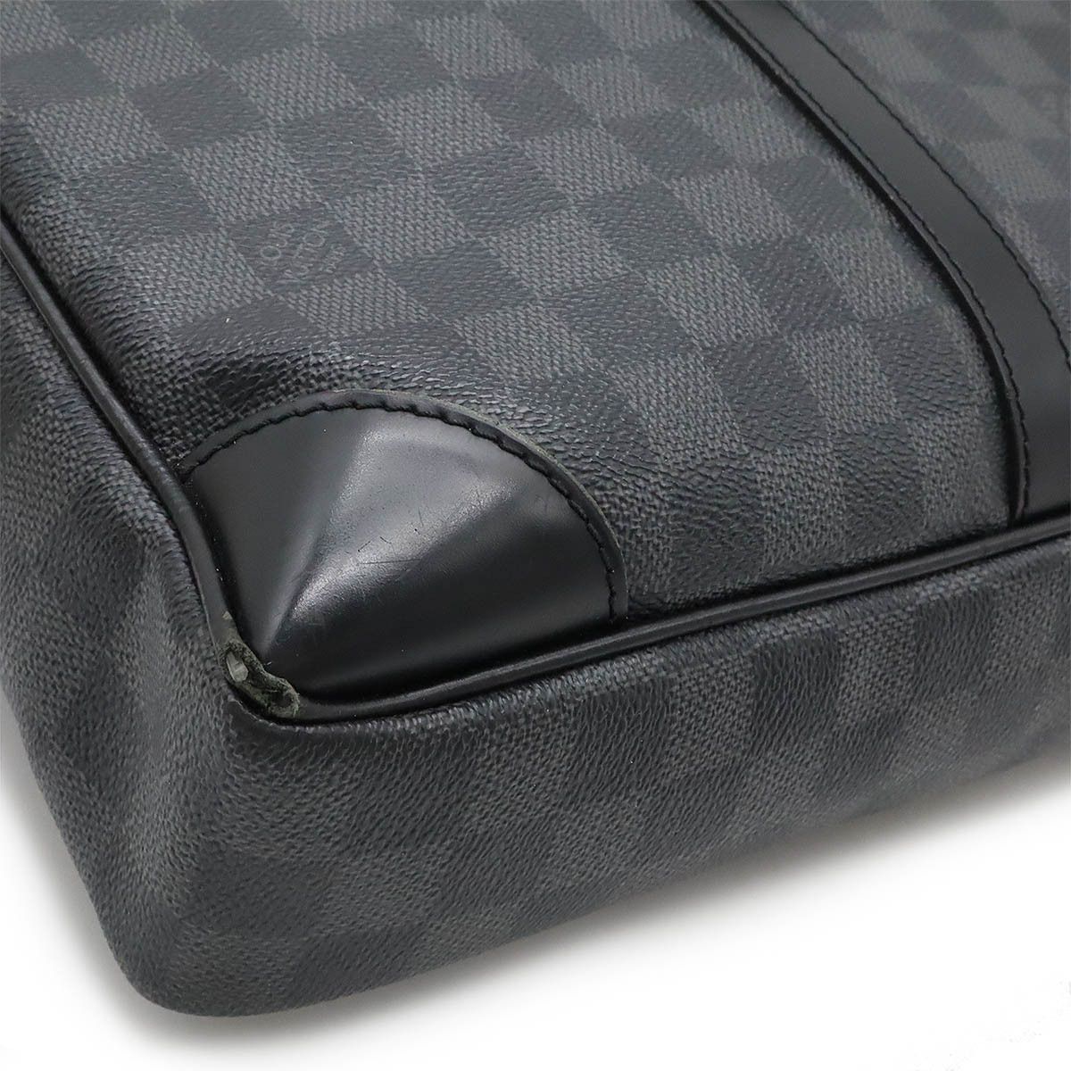 Louis Vuitton Louis Vuitton Louis Vuitton Damier Graphite Business Bag Briefcase N41125 Canvas Business Bag N41125 in Good Condition Size ONE SIZE - 3 Thumbnail