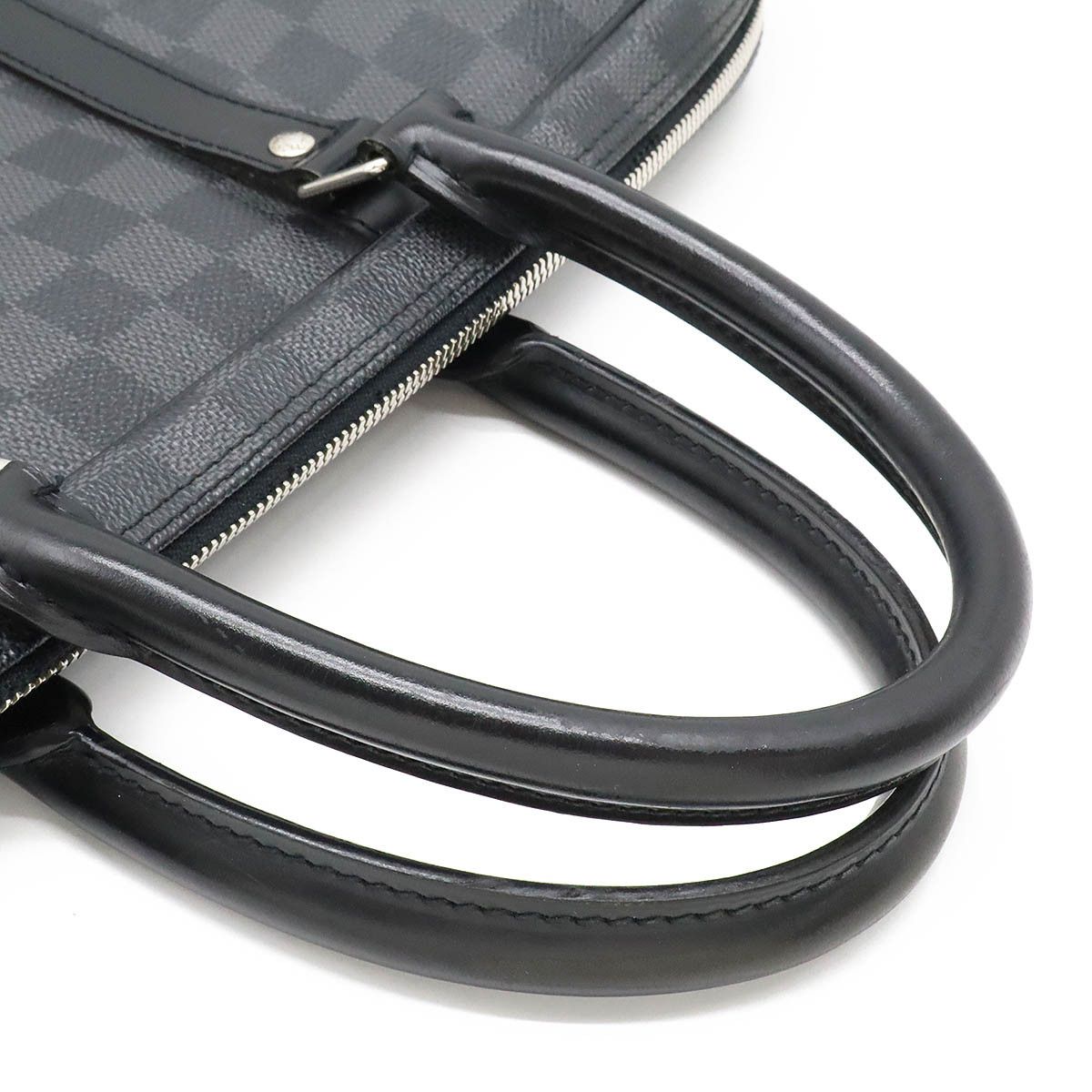 Louis Vuitton Louis Vuitton Louis Vuitton Damier Graphite Business Bag Briefcase N41125 Canvas Business Bag N41125 in Good Condition Size ONE SIZE - 4 Thumbnail