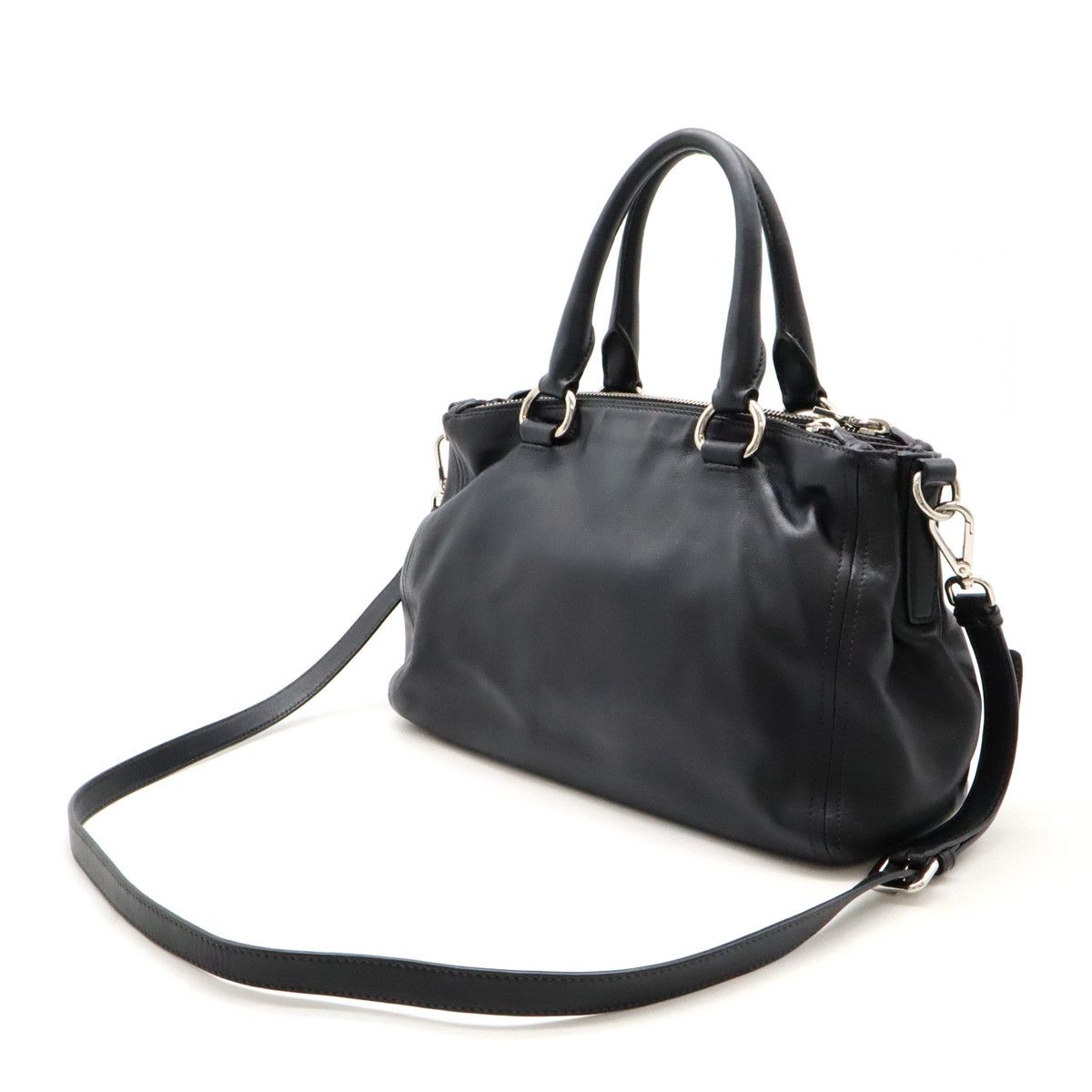 Prada Prada Prada Soft Calf Leather Handbag BN2866 Leather Handbag BN2866 in Great Condition Size ONE SIZE - 2 Thumbnail