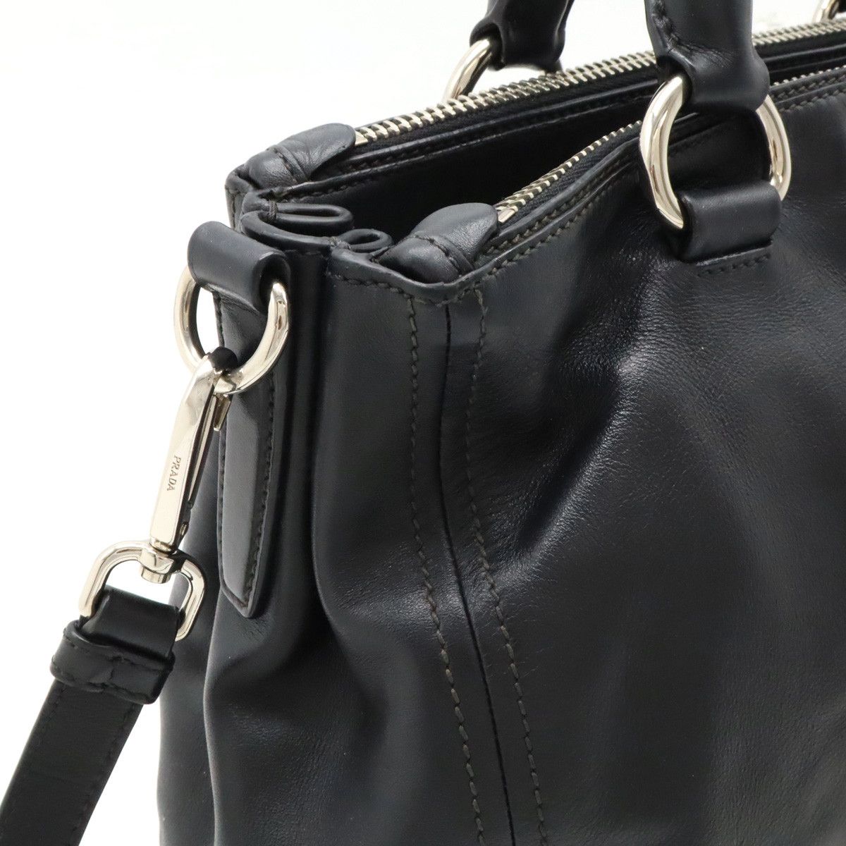 Prada Prada Prada Soft Calf Leather Handbag BN2866 Leather Handbag BN2866 in Great Condition Size ONE SIZE - 8 Thumbnail