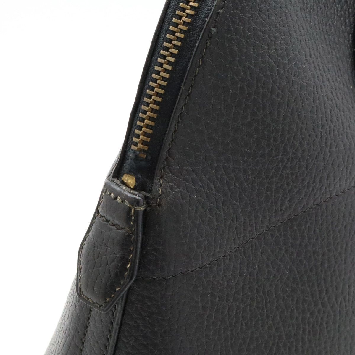 Hermes Hermes Hermes Bolide 35 Leather Handbag Black Gold Hardware Leather Handbag in Very Good Condition Size ONE SIZE - 8 Thumbnail