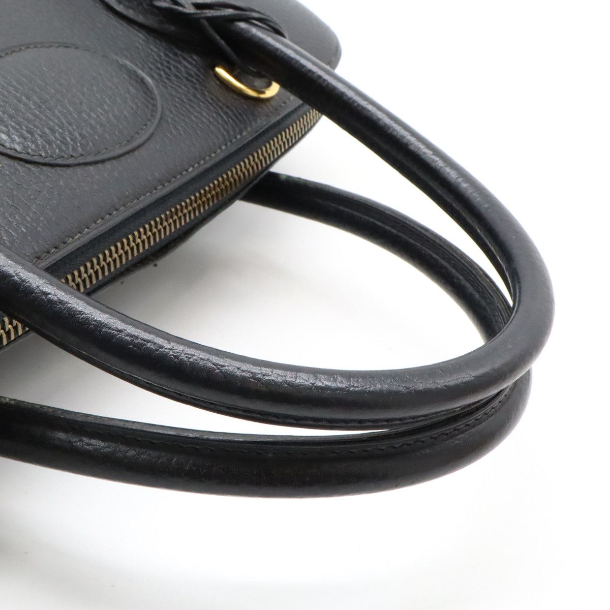 Hermes Hermes Hermes Bolide 35 Leather Handbag Black Gold Hardware Leather Handbag in Very Good Condition Size ONE SIZE - 4 Thumbnail