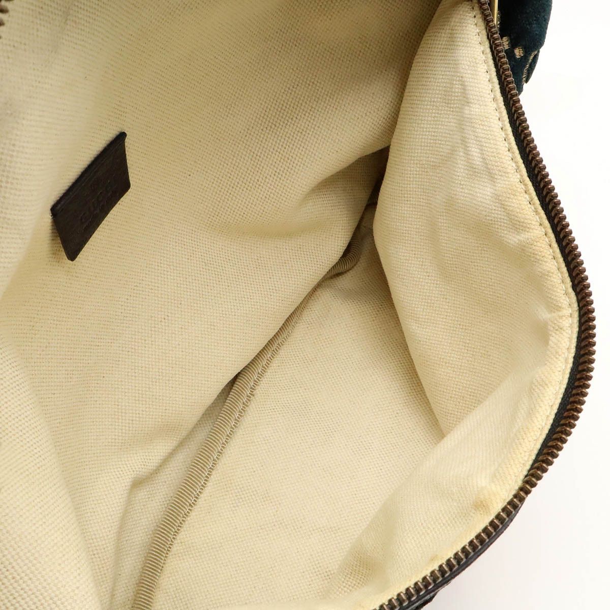 Gucci Gucci Gucci GG Velvet Leather Belt Bag 574968 Canvas Belt Bag 574968 in Great Condition Size ONE SIZE - 7 Thumbnail