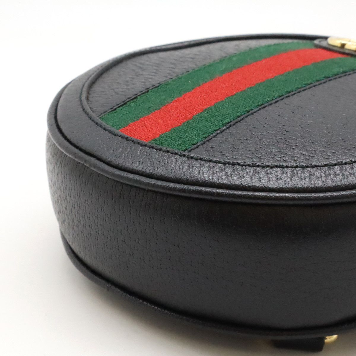 Gucci Gucci Gucci Leather Ophidia GG Marmont Round Backpack 598661 Leather Backpack 598661 in Great Condition Size ONE SIZE - 3 Thumbnail
