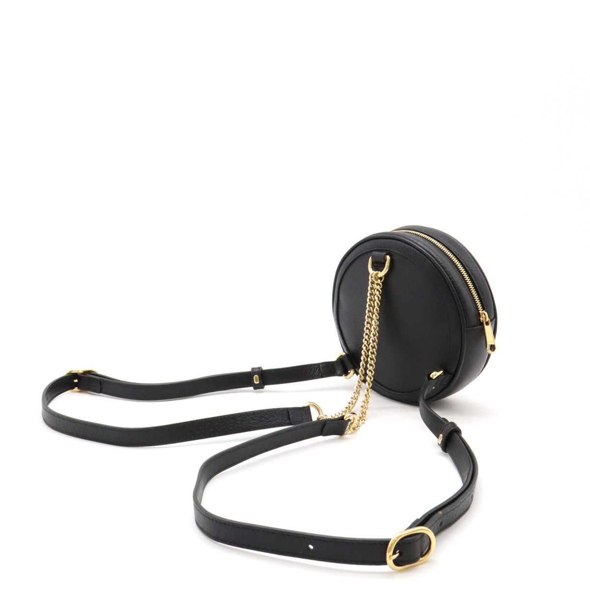 Gucci Gucci Gucci Leather Ophidia GG Marmont Round Backpack 598661 Leather Backpack 598661 in Great Condition Size ONE SIZE - 2 Thumbnail