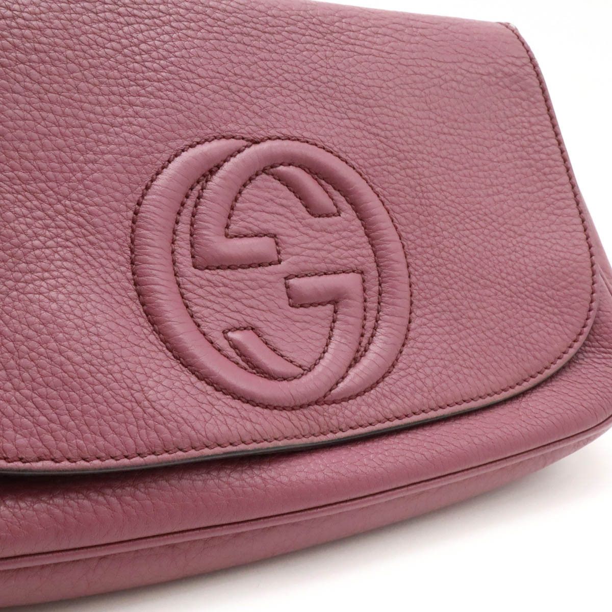 Gucci Gucci Gucci Soho Leather Fringe Tassel Chain Shoulder Bag 336752 Leather Crossbody Bag 336752 in Very Good Condition Size ONE SIZE - 7 Thumbnail