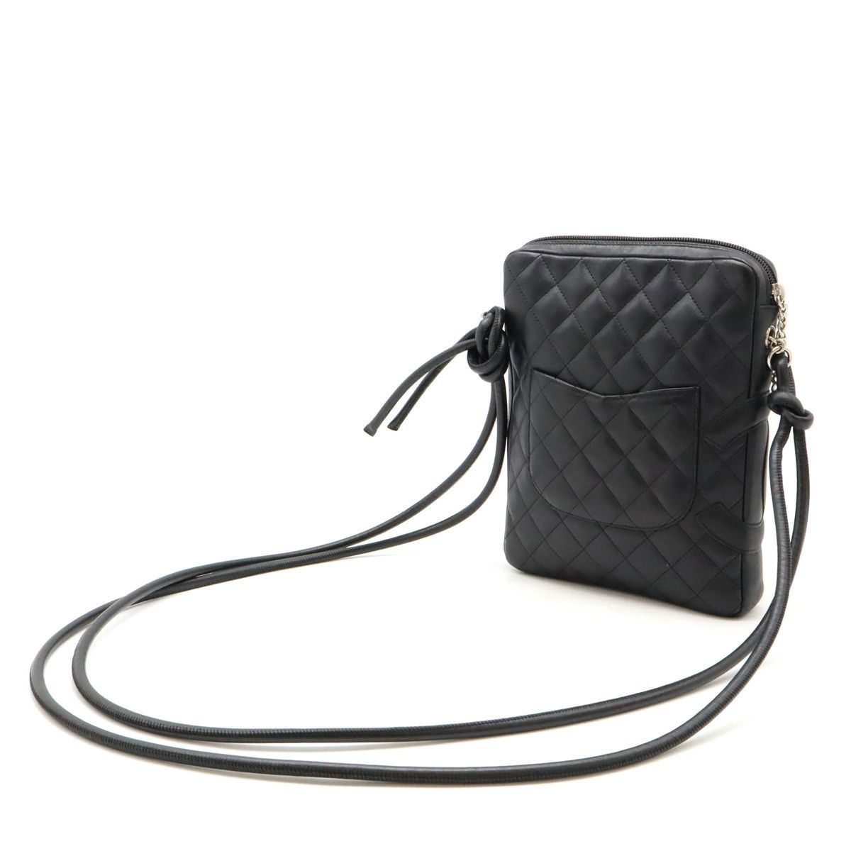 Chanel Chanel Chanel Cambon Line Coco Mark Medium Pochette Shoulder Bag A25178 Leather Crossbody Bag A25178 in Very Good Condition Size ONE SIZE - 2 Thumbnail