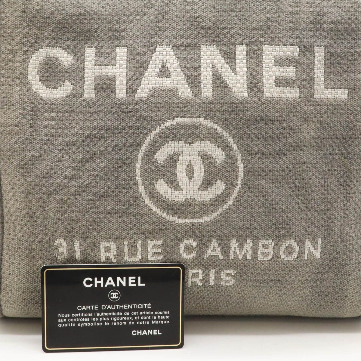 Chanel Chanel Chanel Deauville Canvas/Leather Tote Bag A66939 Canvas Tote Bag A66939 in Very Good Condition Size ONE SIZE - 8 Thumbnail
