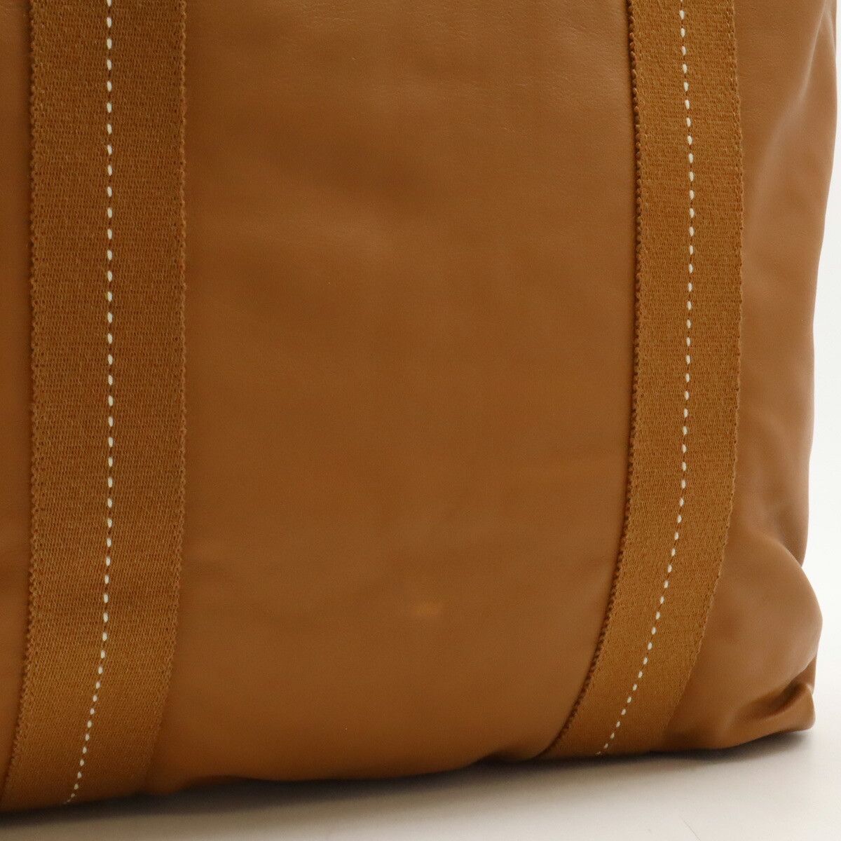 Hermes Hermes Hermes Leather Caravan Vertical MM Tote Bag Leather Tote Bag in Very Good Condition Size ONE SIZE - 8 Thumbnail