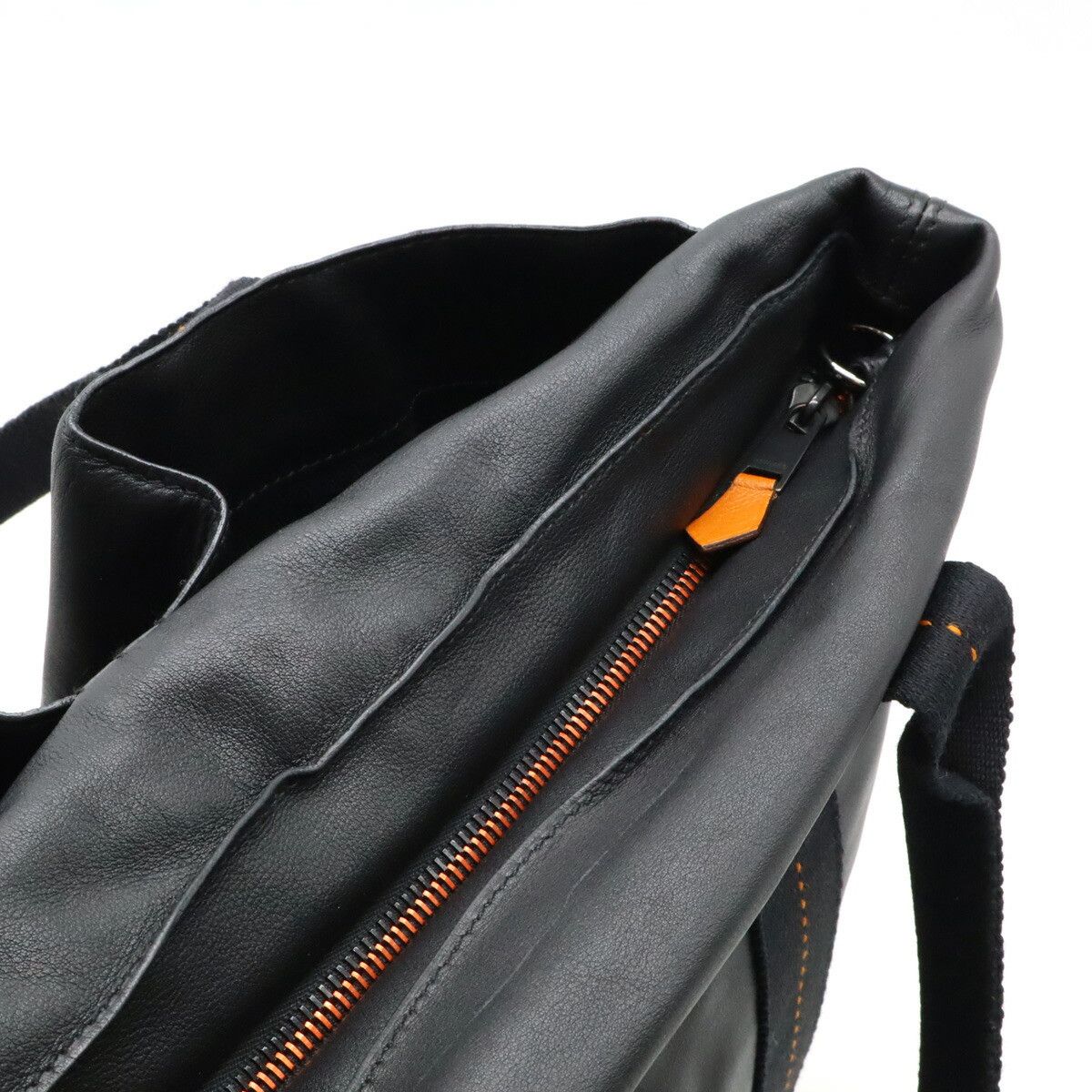 Hermes Hermes Hermes Leather Caravan Vertical MM Tote Bag Leather Tote Bag in Great Condition Size ONE SIZE - 5 Thumbnail