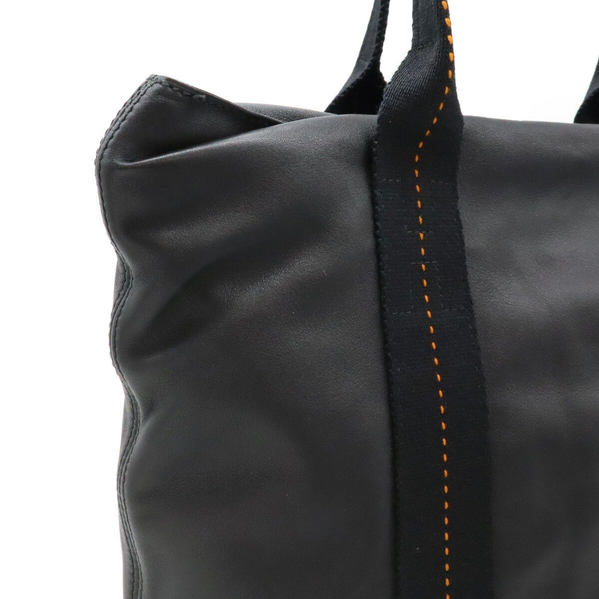Hermes Hermes Hermes Leather Caravan Vertical MM Tote Bag Leather Tote Bag in Great Condition Size ONE SIZE - 7 Thumbnail