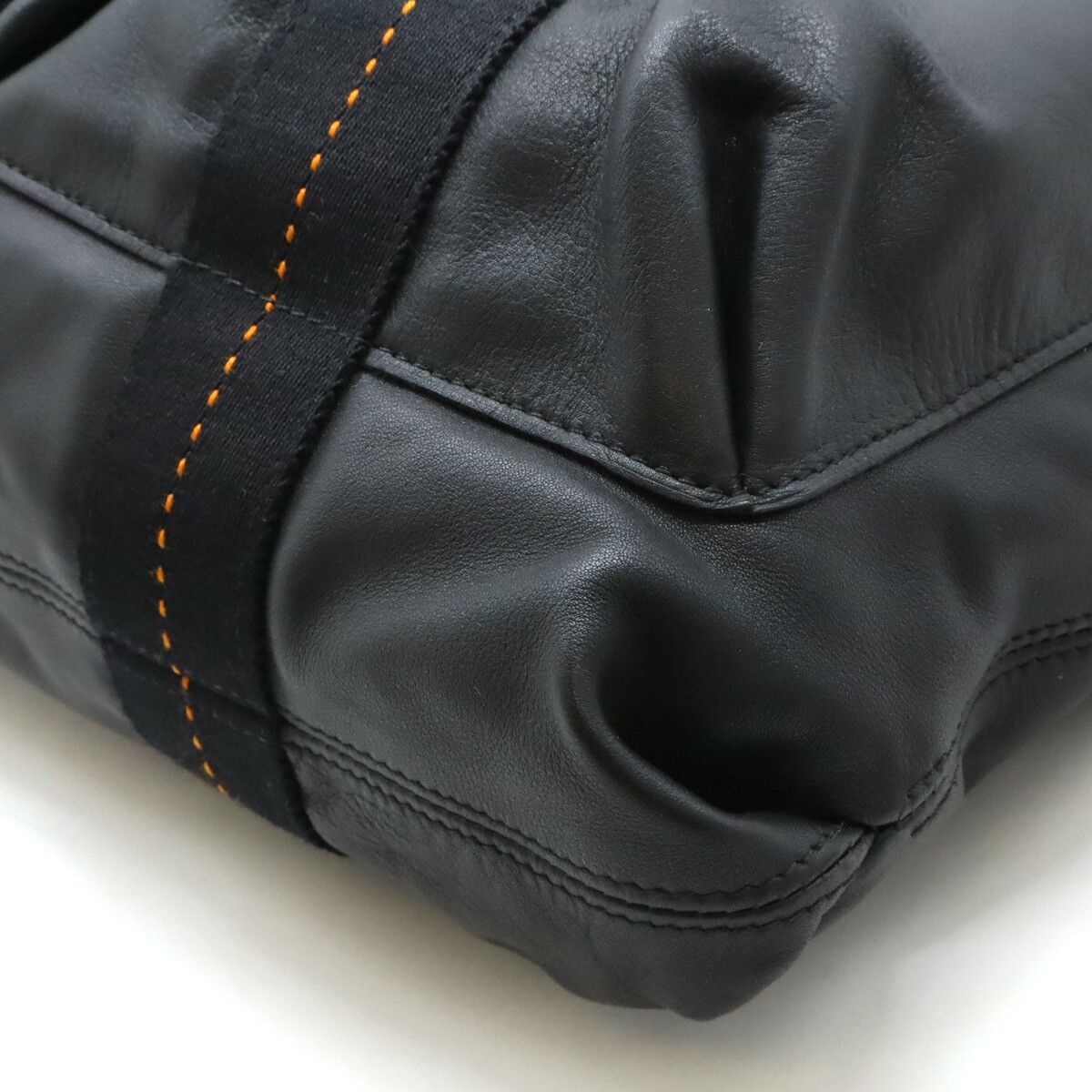 Hermes Hermes Hermes Leather Caravan Vertical MM Tote Bag Leather Tote Bag in Great Condition Size ONE SIZE - 3 Thumbnail