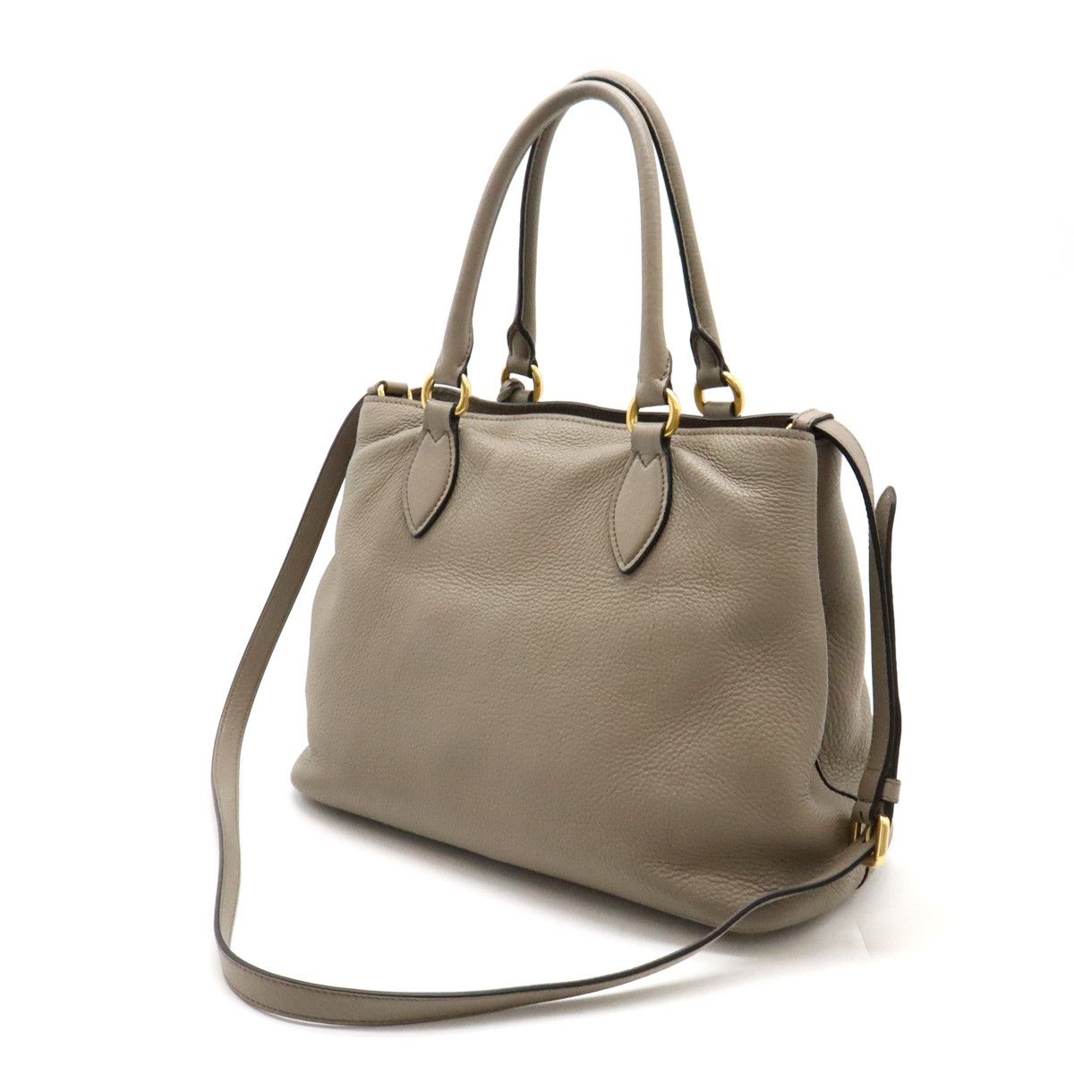 Prada Prada Prada VITELLO PHENIX Leather Handbag 1BA058 Leather Handbag 1BA058 in Great Condition Size ONE SIZE - 2 Thumbnail