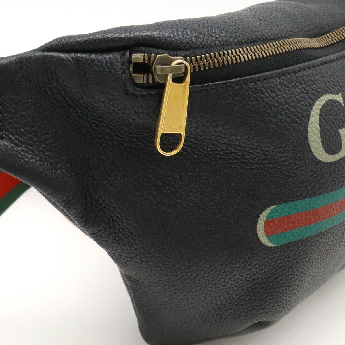 Gucci Gucci Gucci Leather Print Belt Bag Waist Pouch 530412 Leather Belt Bag 530412 in Great Condition Size ONE SIZE - 5 Thumbnail