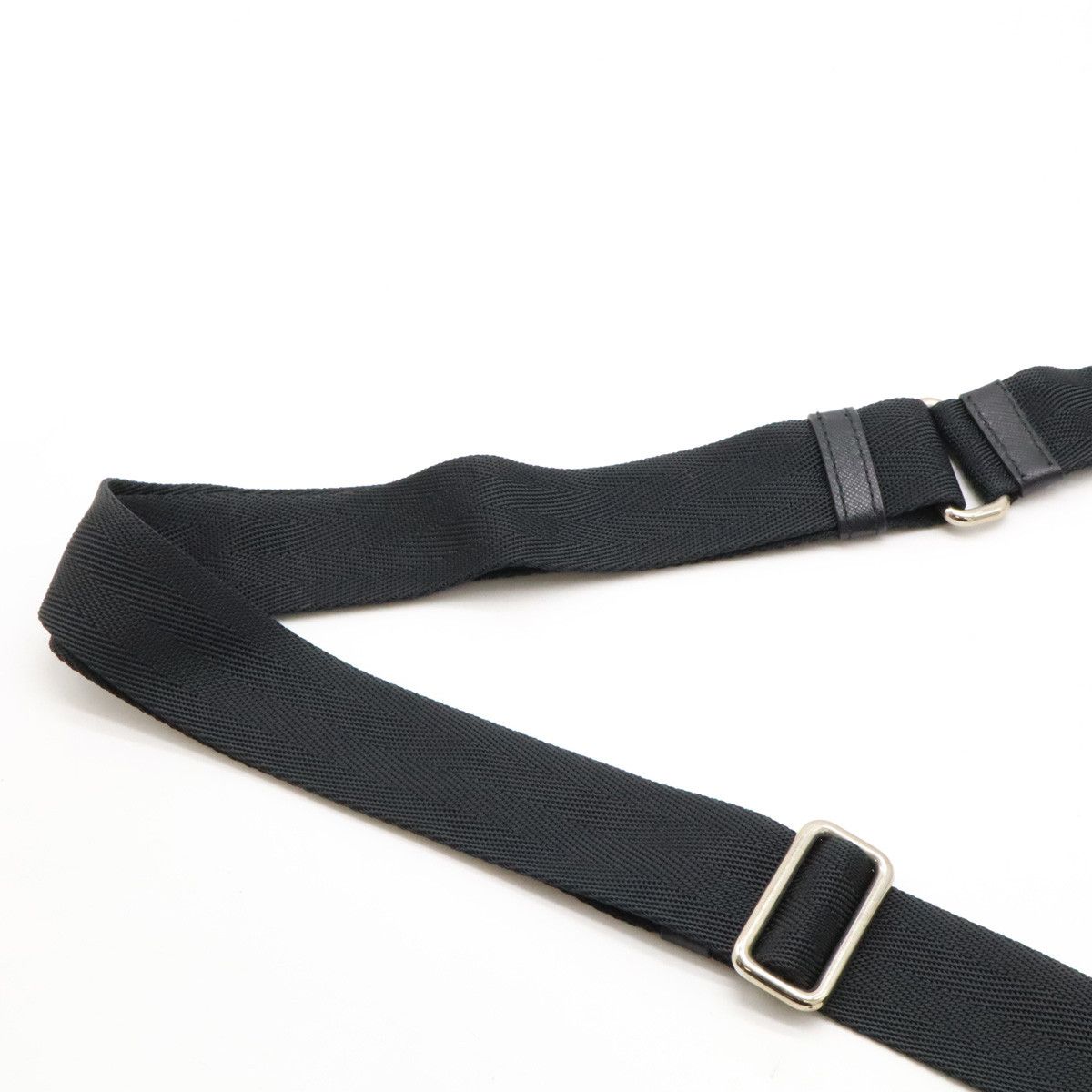 Prada Prada Prada Nylon/Leather Shoulder Bag BT0715 Canvas Crossbody Bag BT0715 in Great Condition Size ONE SIZE - 7 Thumbnail
