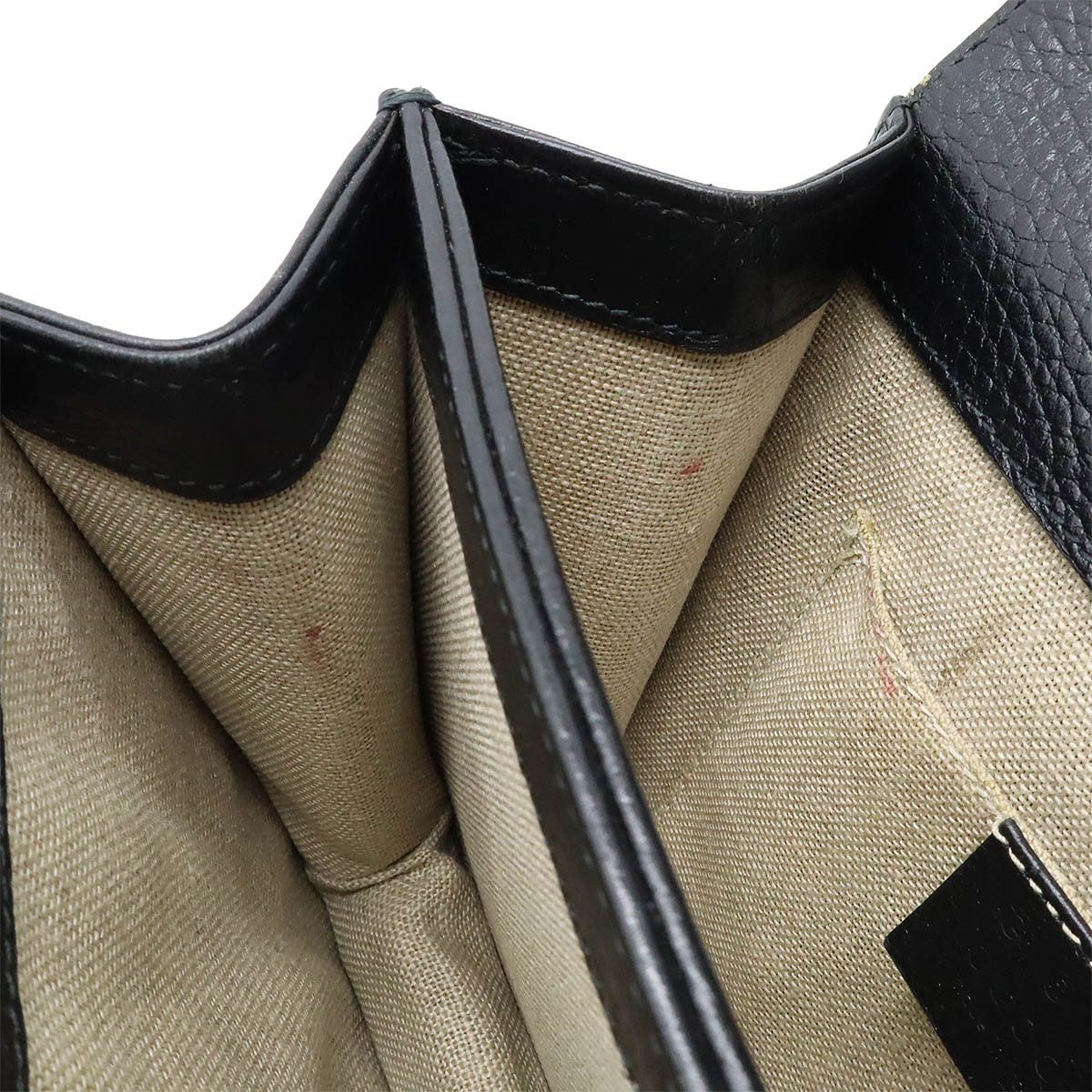 Gucci Gucci Gucci Leather Interlocking G Chain Shoulder Bag 510304 Leather Shoulder Bag 510304 in Great Condition Size ONE SIZE - 7 Thumbnail