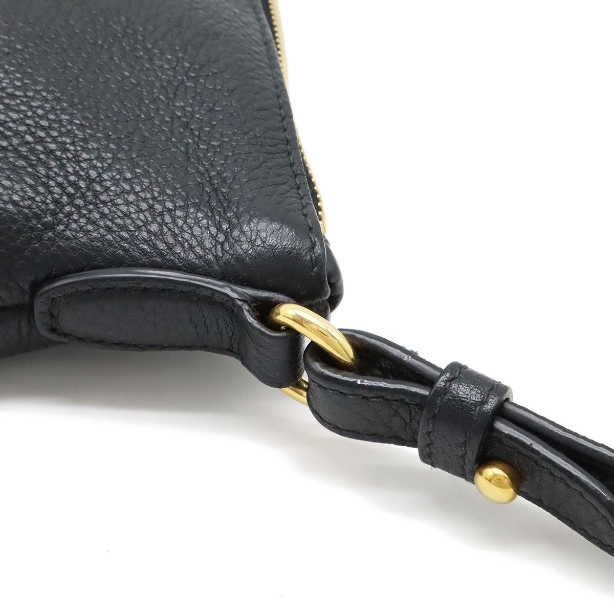 Prada Prada Prada Leather VIT.DAINO Shoulder Bag Pochette 1BH050 Leather Crossbody Bag 1BH050 in Very Good Condition Size ONE SIZE - 6 Thumbnail