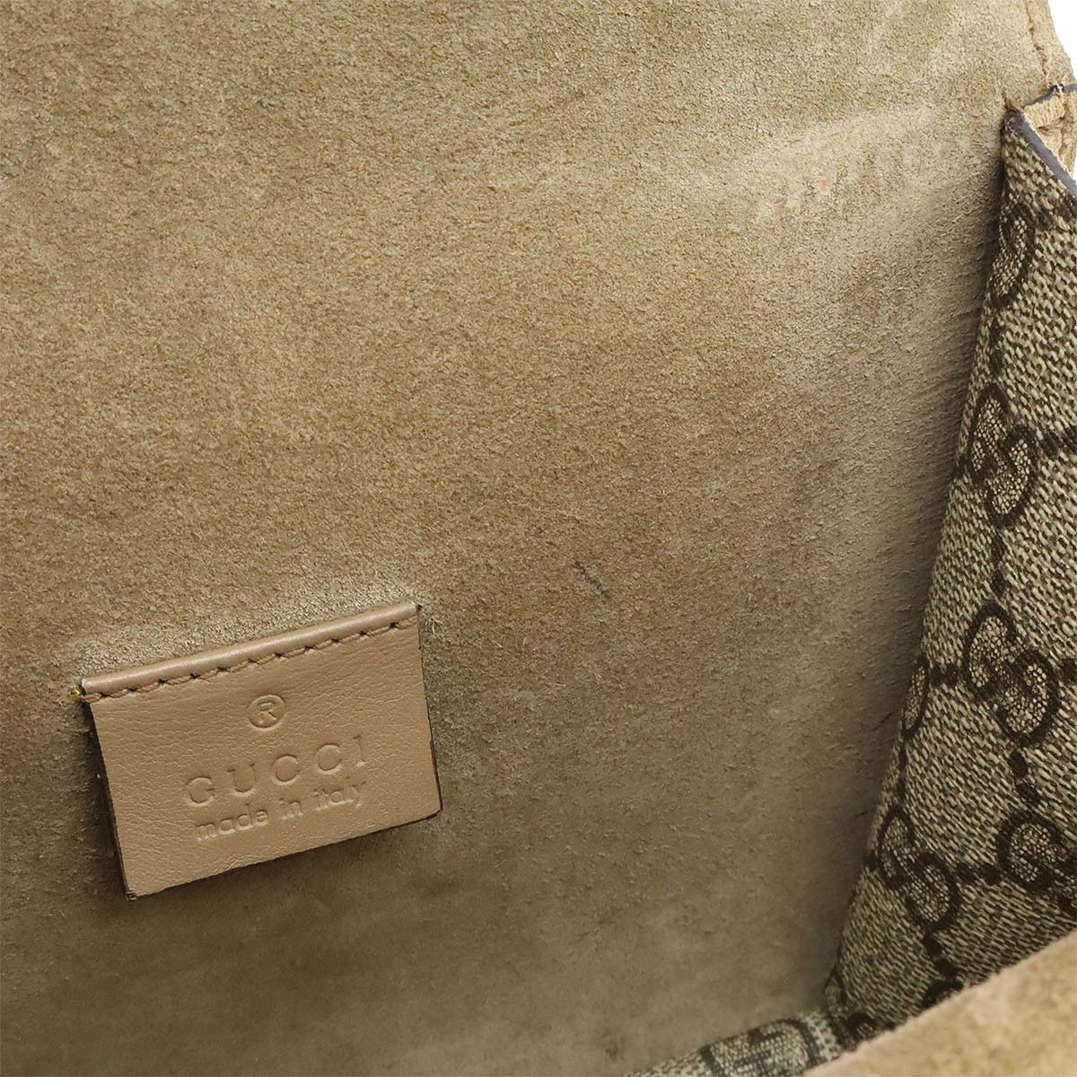 Gucci Gucci Gucci Dionysus GG Supreme Chain Shoulder Bag PVC Suede Canvas Shoulder Bag 421970 in Very Good Condition Size ONE SIZE - 8 Thumbnail